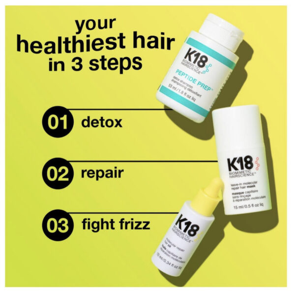 K18 Hair Damage Repair Starter Set بكج علاج الشعر