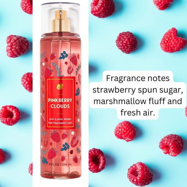 Bath& body works Pinkberry Clouds سبلاش من باث اند بادي