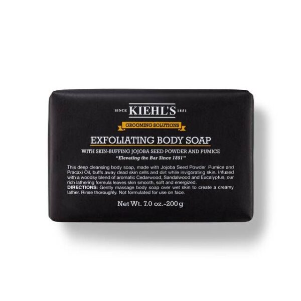 KIEHL’S Grooming Solutions Exfoliating Body Soap كيلز صابونة جسم