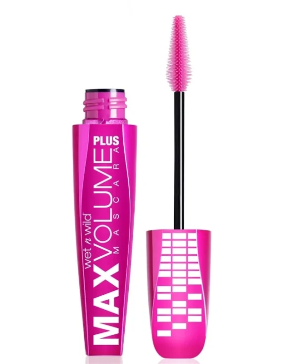 WET N WILD MAX VOLUME PLUS MASCARA-AMP’D BLACK ماسكارا ماكس فوليوم