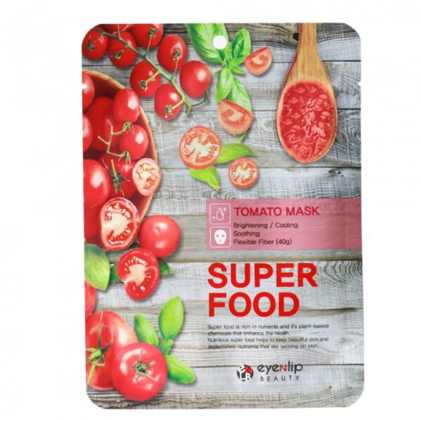 Eyenlip Super Food Tomato Sheet Mask 30Sheet اينلب ماسكات ورقية