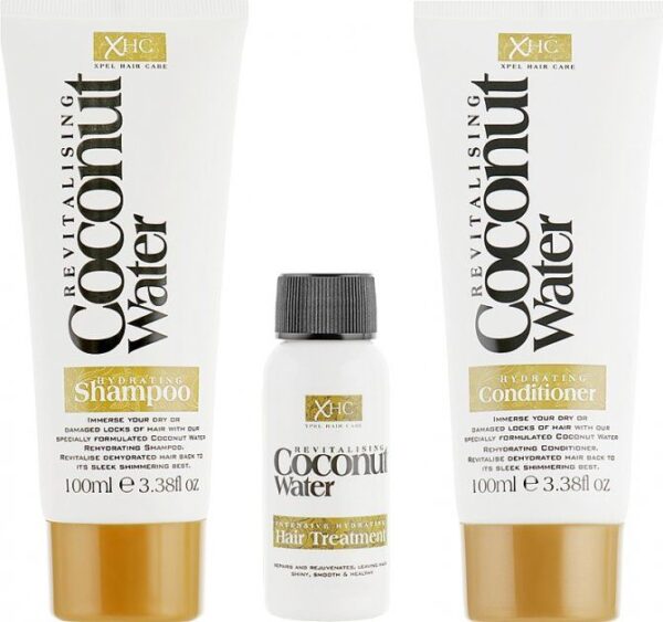 XHC Coconut Water Hair Revitalising Gift Set مجموعة ماء جوز الهند لتنشيط الشعر