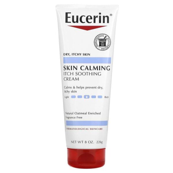 eucerin skin claming cream مرطب مهدئ للبشرة