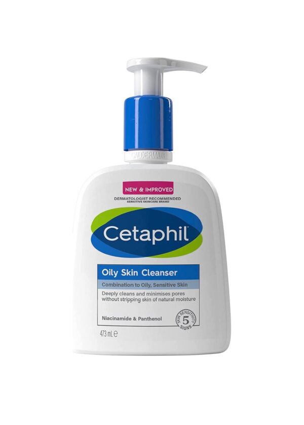 CETAPHIL OILY SKIN CLEANSER 473ml سيتافيل غسول للبشرة الدهنية