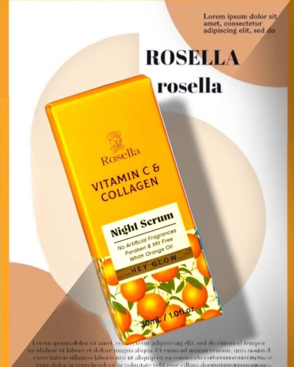 Rosella night serum روزيلا سيروم ليلي