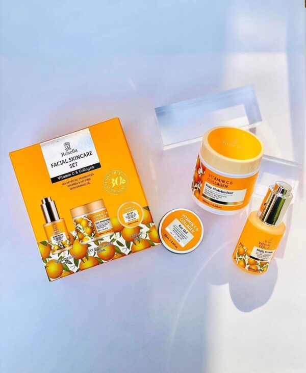 Rosella facial skincare set روزيلا سيت العناية بالبشرة