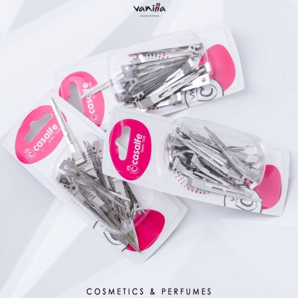 Casalfe HAIR CLIPS مشابك شعر معدنية