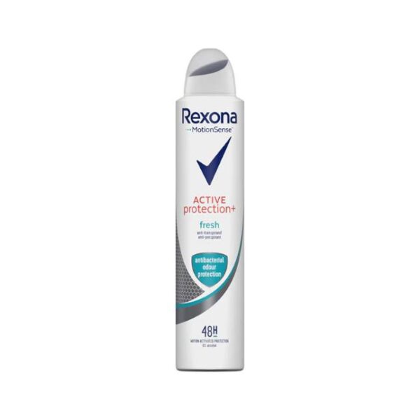 rexona women deodrant anti-bacterial fresh 200ml ريكسونا مزيل تعرق نسائي