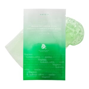 AXIS-Y green vital energy sheet mask قناع كرين فايتل الورقي من اكسزز واي