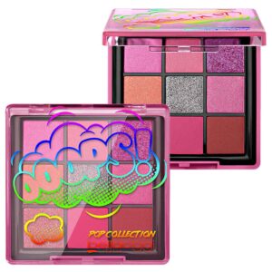 BELLAOGGI pop collection pink eyeshadow palette باليت ايشدو