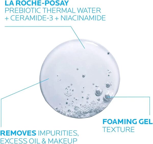 La Roche-Posay Toleriane Purifying Foaming Facial Cleanser لاروش بوزيه منظف ​​الوجه الرغوي