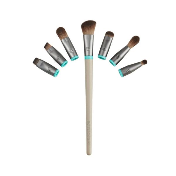 eco tools 7 brush heads for any eye looks ايكوتولز مجموعة فرش العيون