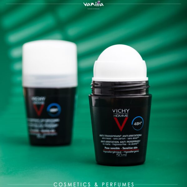 VICHY Homme 48H Anti-Irritations & Anti Perspirant Roll-On (For Sensitive Skinفيجي مضاد عرق للرجال