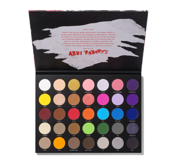 MORPHE X ABBY ROBERTS THE ARTCASTS ARTISTRY PALETTE مورفي ايشدو باليت