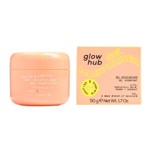 GLOW HUB NOURISH & HYDRATE GEL MOISTURISER 50Gكلوهوب جل مرطب لتغذية البشرة