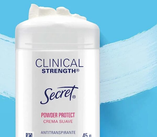 Secret Crema Suave Clinical Strength Powder Protection 1+1 deodorant سيكرت كريم باودر الحماية من التعرق