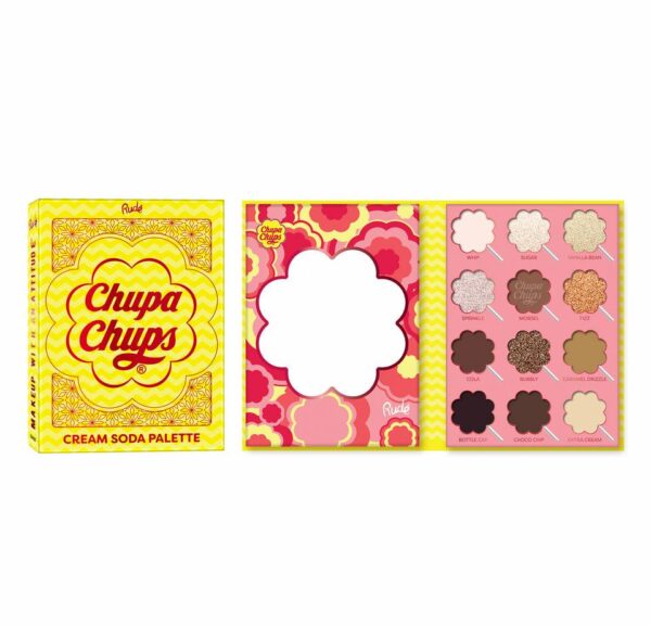 Rude Chupa Chups Cream Soda 12 Color Paletteرود باليت ظلال كريم صودا ١٢لون