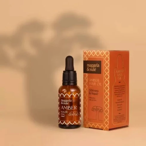 NUGGELA& SULE Amber Hair 30ml زيت العنبر لتغذية الشعر - Image 2