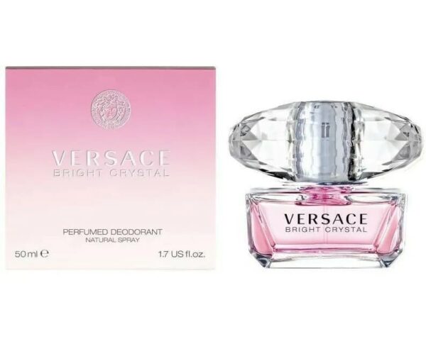 VERSACE BRIGHT CRYSTAL PERFUMED DEODORANT SPRAY FOR WOMENفيرزاتشي برايت كرستل مزيل تعرق بخاخ50مل