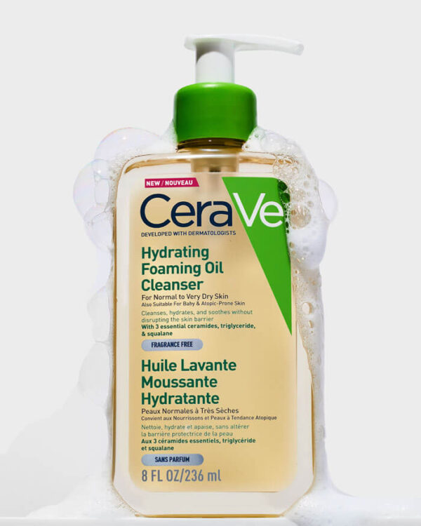 Hydrating Foaming Oil Cleanser 236 ml سيرافي غسول مرطب للبشرة العادية الى الجافة