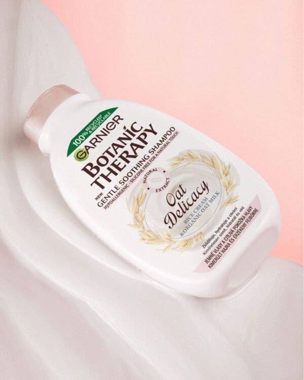 شامبو حليب الشوفان من غارنيه Garnier Botanic Therapy Gentle Soothing Shampoo Oat Delicacy