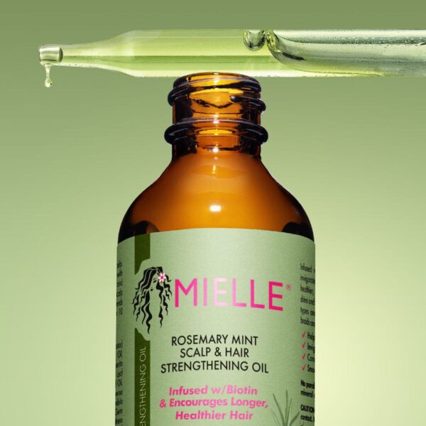 Mielle Rosemary Mint Scalp & Hair Strengthening Oil,59ml ميلي زيت الشعر بأكليل الجبل و النعناع