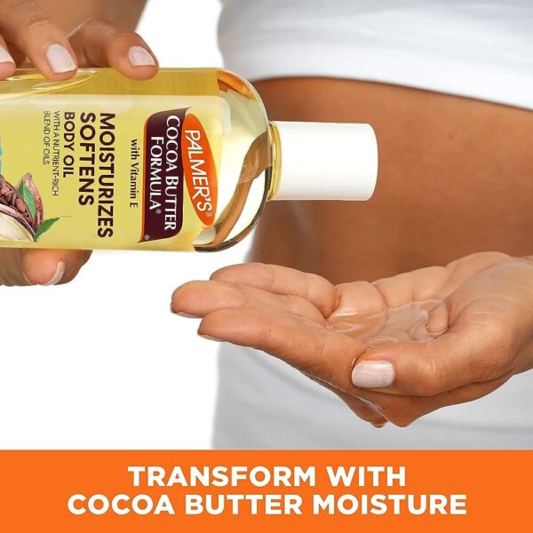 Palmer's Cocoa Butter Moisturizing Body Oil with Vitamin E,250ml,بالمرز زيت ترطيب الجسم بزبدة الكاكاو