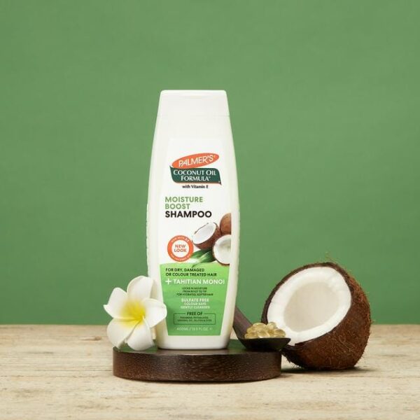 Palmer's Coconut Oil Formula Moisture Boost Conditioning Shampoo,400mlبالمرز شامبو ترطيب الشعر بجوز الهند