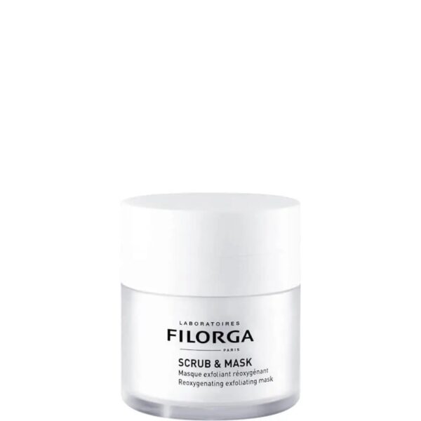 FILORGA SCRUB & MASK - Anti wrinkle reoxygenating face exfoliator for radiant skin 55ml,فيلورغا ماسك و مقشر لتقليص المسام و لنضارة البشرة