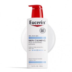 Eucerin Skin Calming Body Lotion for Dry, Itchy Skin,500mlيوسرين لوشن البشرة الحساسة و المتهيجة