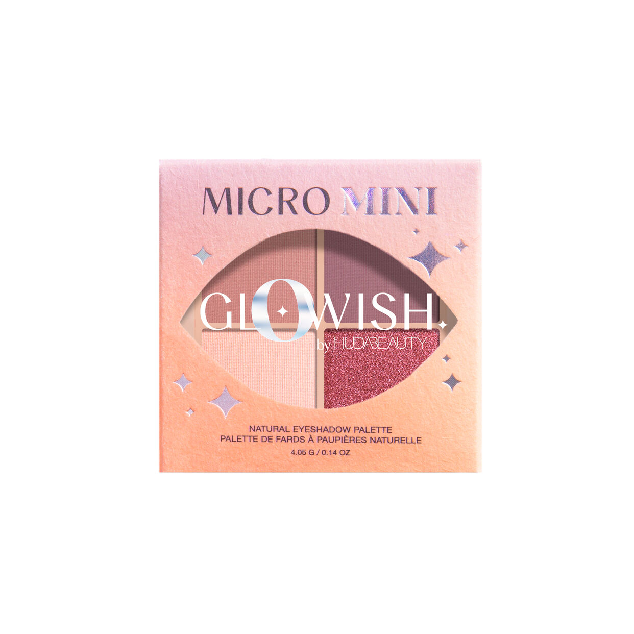 GloWish Micro Mini Natural Eyeshadow Palette ظلال عيون ميني - Image 2