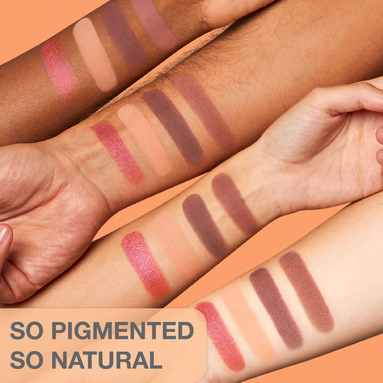 GloWish Micro Mini Natural Eyeshadow Palette ظلال عيون ميني - Image 5