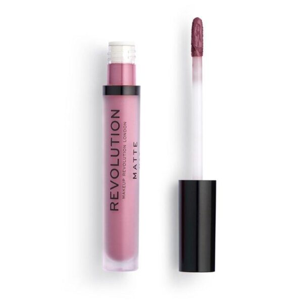 Makeup Revolution Bouquet 117 Matte liquid Lipstick ريفلوشن احمر شفاه - Image 3