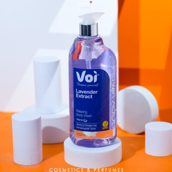 Voi Body Wash Lavender Extract 750ml,فوي غسول جسم بخلاصة اللافندر