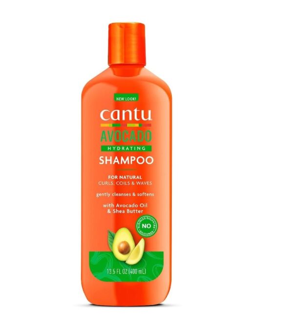 Cantu Avocado Hydrating Shampoo,400mlكانتو شامبو ترطيب الشعر بالأفوكادو