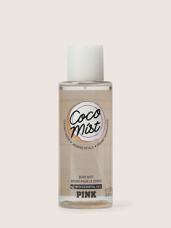 Victoria's Secret PINK Coco Mist Body Mist With Essential Oils,250mlفكتوريا سيكرت مست جسم مع الزيوت الأساسية