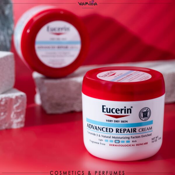Eucerin Advanced Repair Body Cream for Dry Skin,454gيوسرين كريم اصلاح البشرة