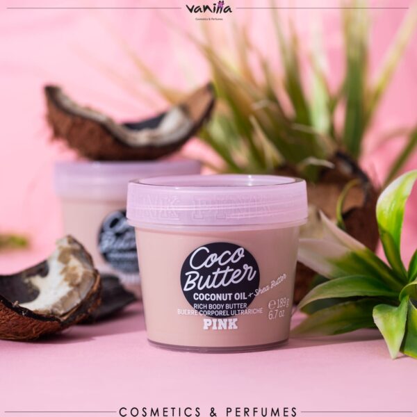 Victoria's Secret PINK coco butter,189gفكتوريا سيكرت زبدة الجسم