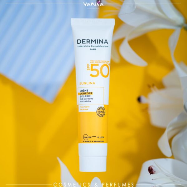 Dermina COMFORTING CREAM SPF50+ - 40ML ديرمينا كريم حماية من الشمس