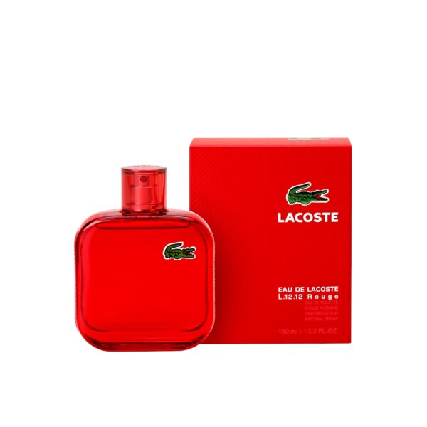 Lacoste Perfume - Lacoste Eau De Lacoste L.12.12 Rouge Eau de Toilette, 100mlلاكوست عطر للرجال