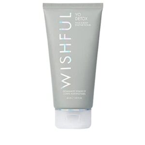 WISHFUL Yo Glow Intense face and body enzyme scrub مقشر انزيمي