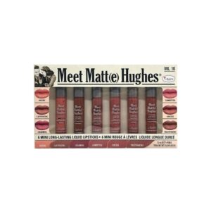 THE BALM Liquid Lipstick Meet Matt(e) Hughes VOL.10 - 6 Piece ذا بالم سيت احمر شفاه