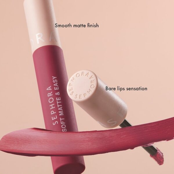 SEPHORA COLLECTION Soft Matte & Easy Liquid Lipstick سيفورا سوفت مات احمر شفاه