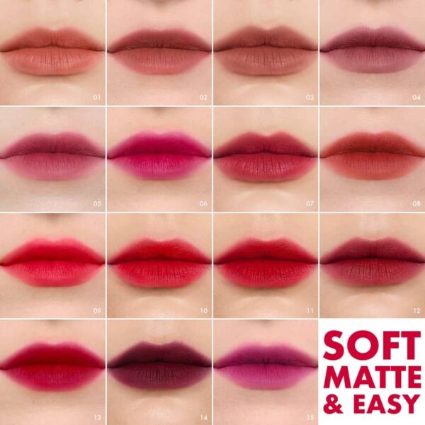 SEPHORA COLLECTION Soft Matte & Easy Liquid Lipstick سيفورا سوفت مات احمر شفاه