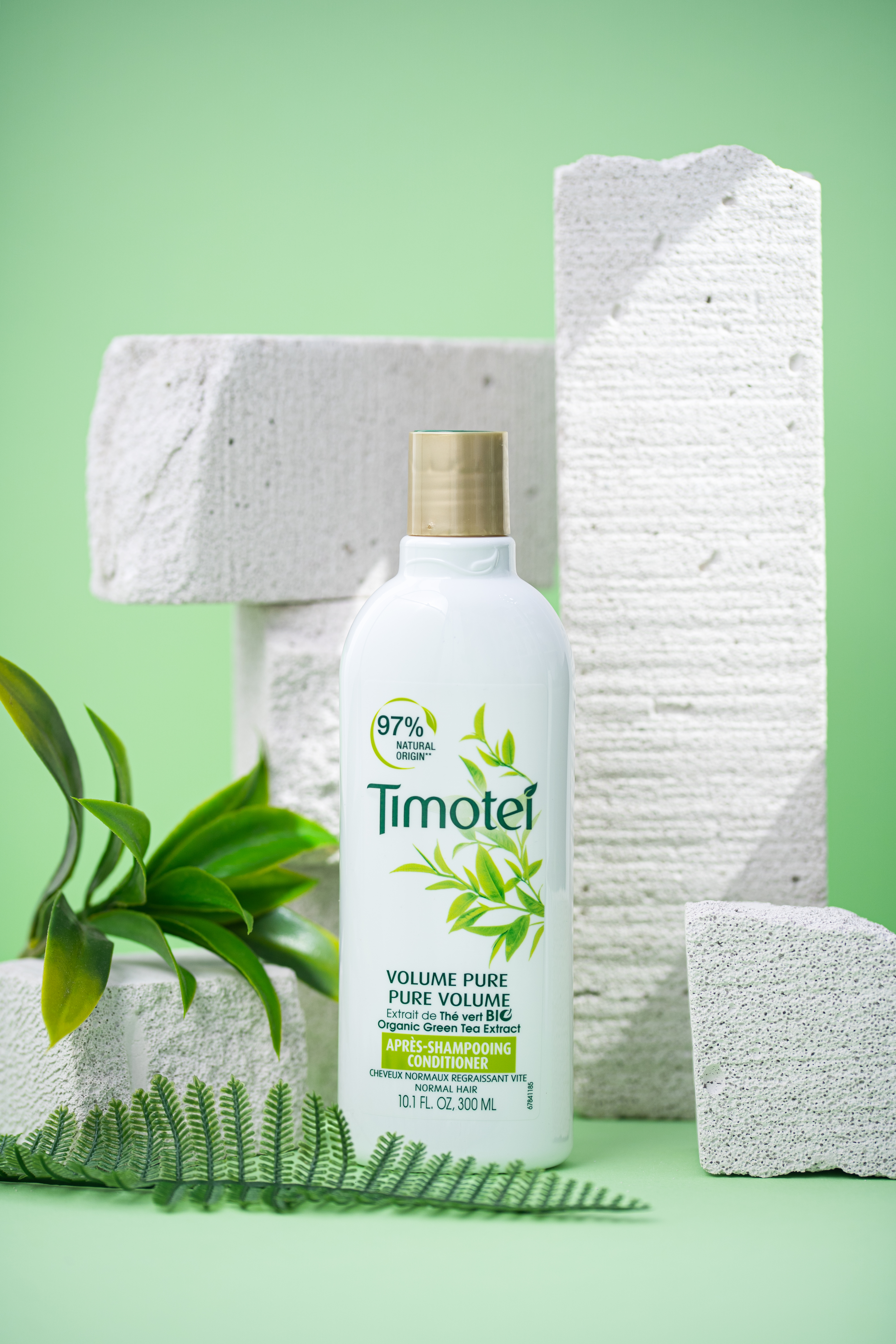 Timotei VOLUME PURE Shampoo  and conditioner with organic green tea 300ml تيموتي شامبو وبلسم بالشاي الاخضر