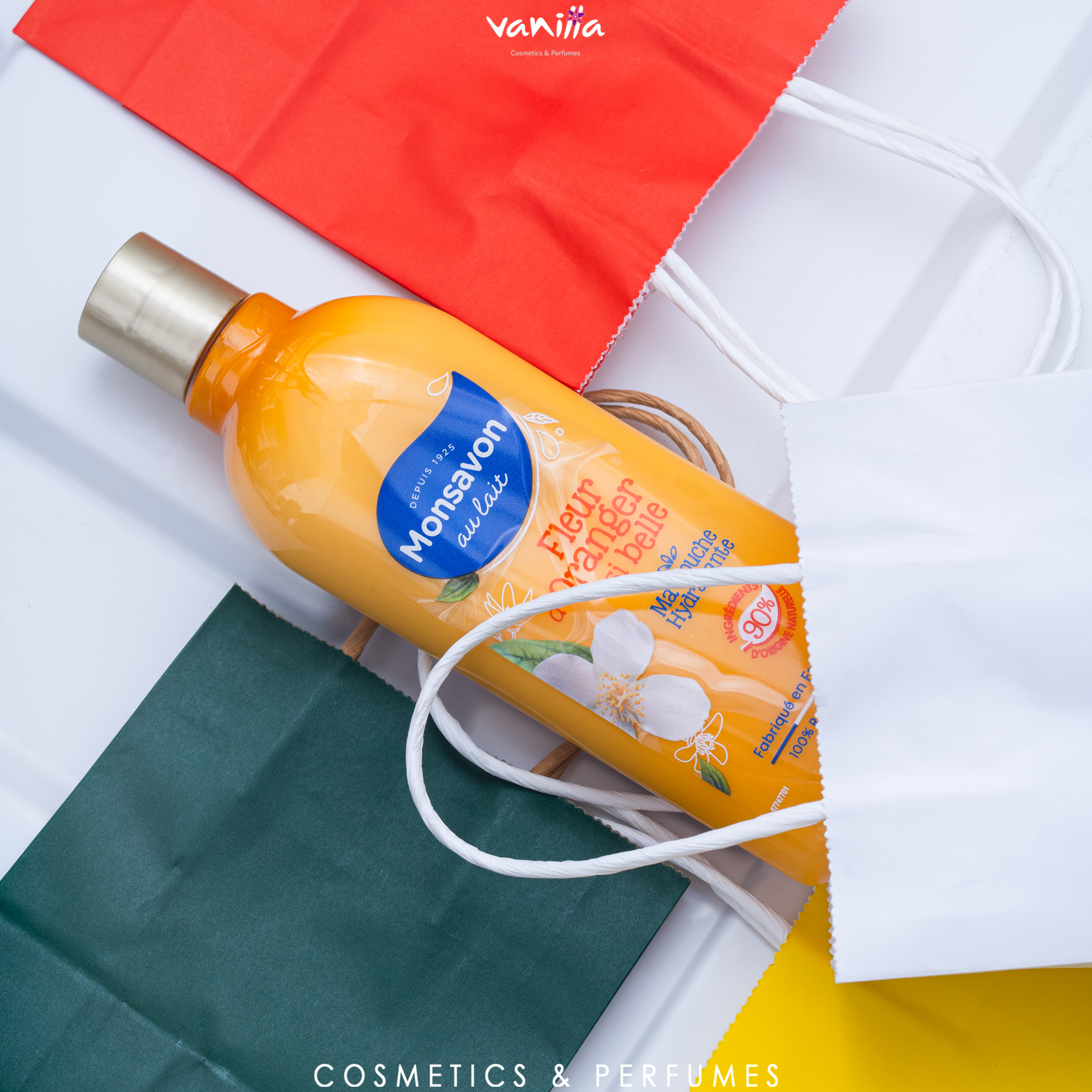 monsavon Shower Gel 300 ml Orange Blossom  جل الاستحمام مونسون بالبرتقال 300 مل