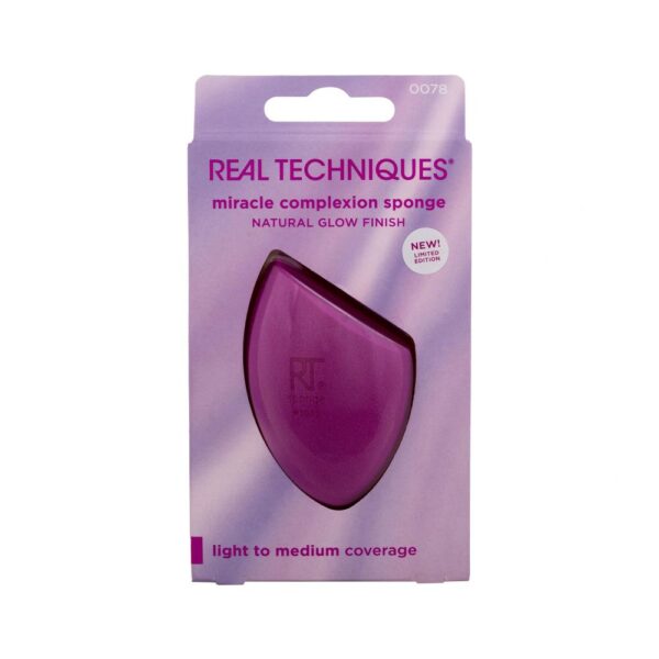 REAL TECHNIQUES AFTERGLOW MIRACLE COMPLEXION SPONGE LIMITED EDITION ريل تيكنيكس أفتر جلو ميراكل كومبليكشن سبونج إصدار محدود