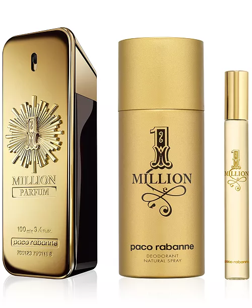 PACO RABANNE Men's 1 Million Parfum Gift Set باكو رابان سيت هدايا للرجال - Image 2