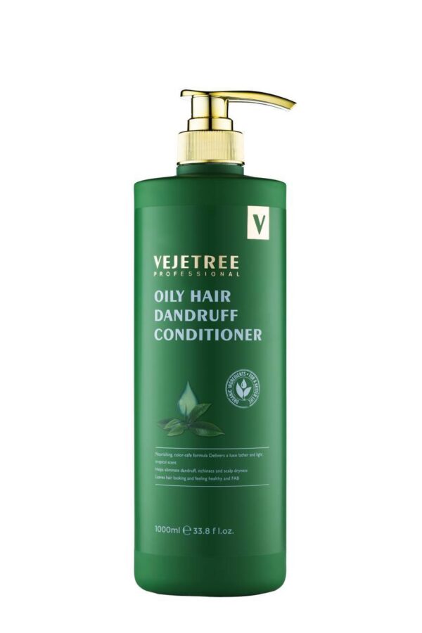 VEJETREE CONDITIONER OILY HAIR DANDRUFF 1000 ml , فيجتري كوندشنر للشعر الدهني ضد القشرة