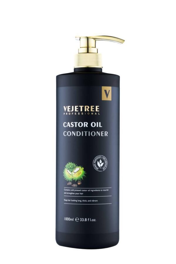 VEJETREE CASTOR OIL CONDITIONER 1000 ml , فيجتري كوندشنر بزيت الخروع